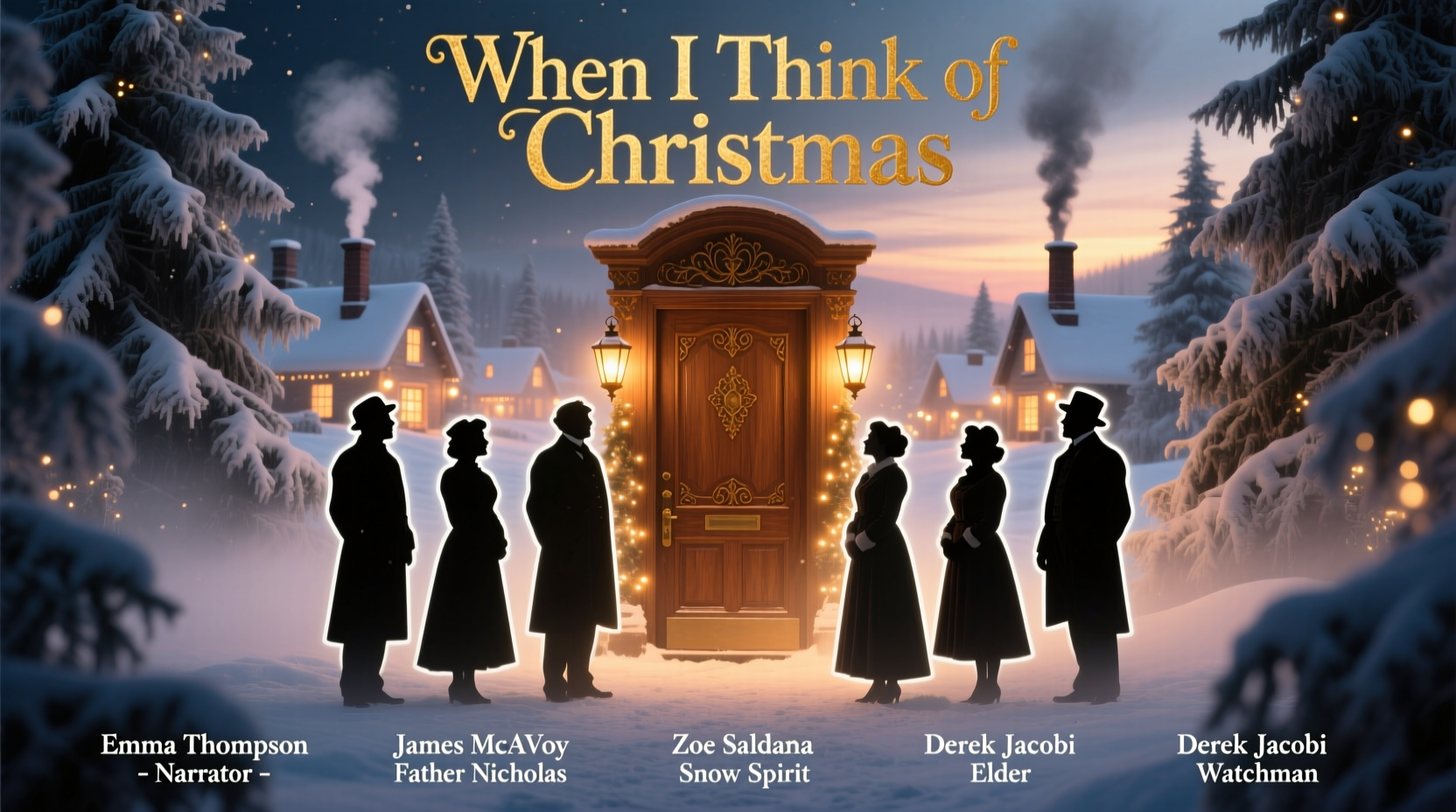 when i think of christmas cast