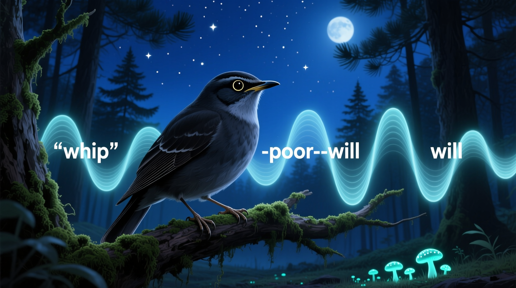 what does a whippoorwill bird sound like