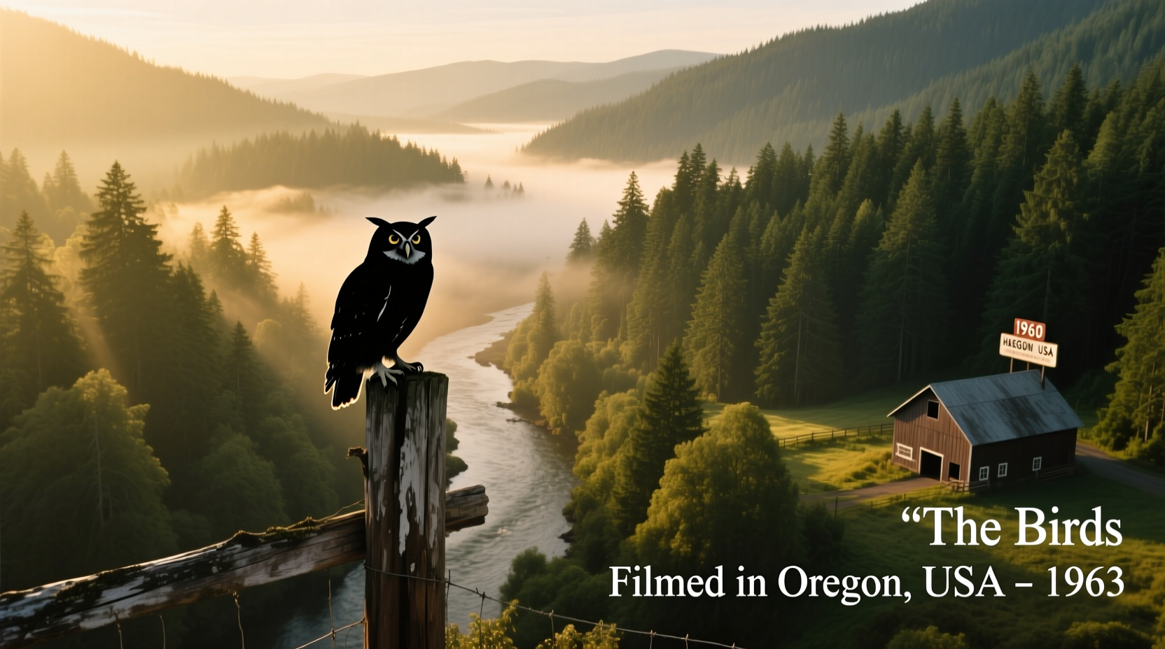 where was the birds movie filmed