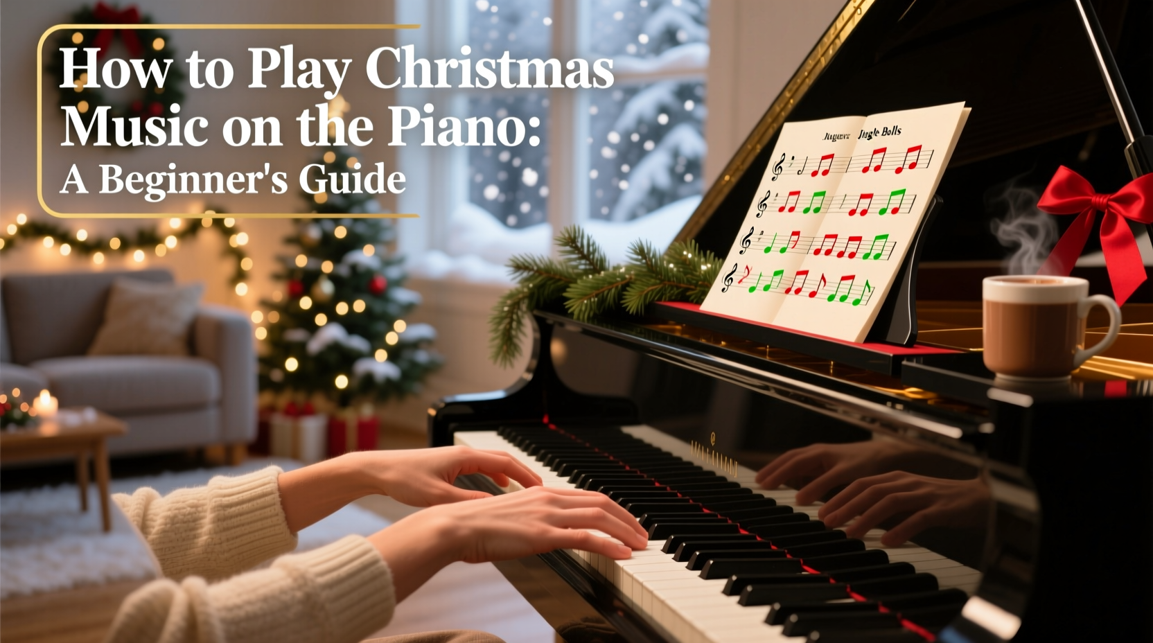 how to play christmas music on the piano