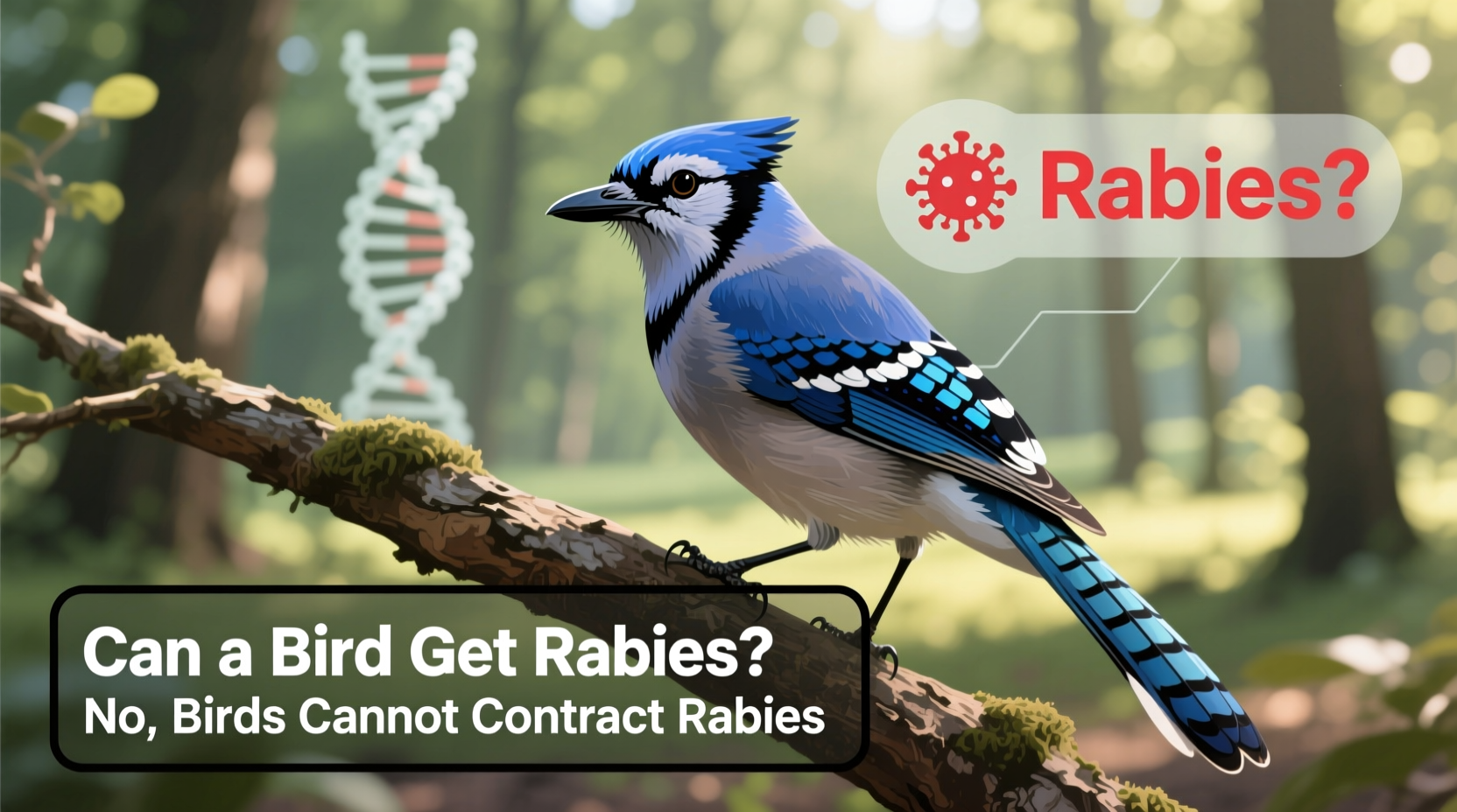 can a bird get rabies