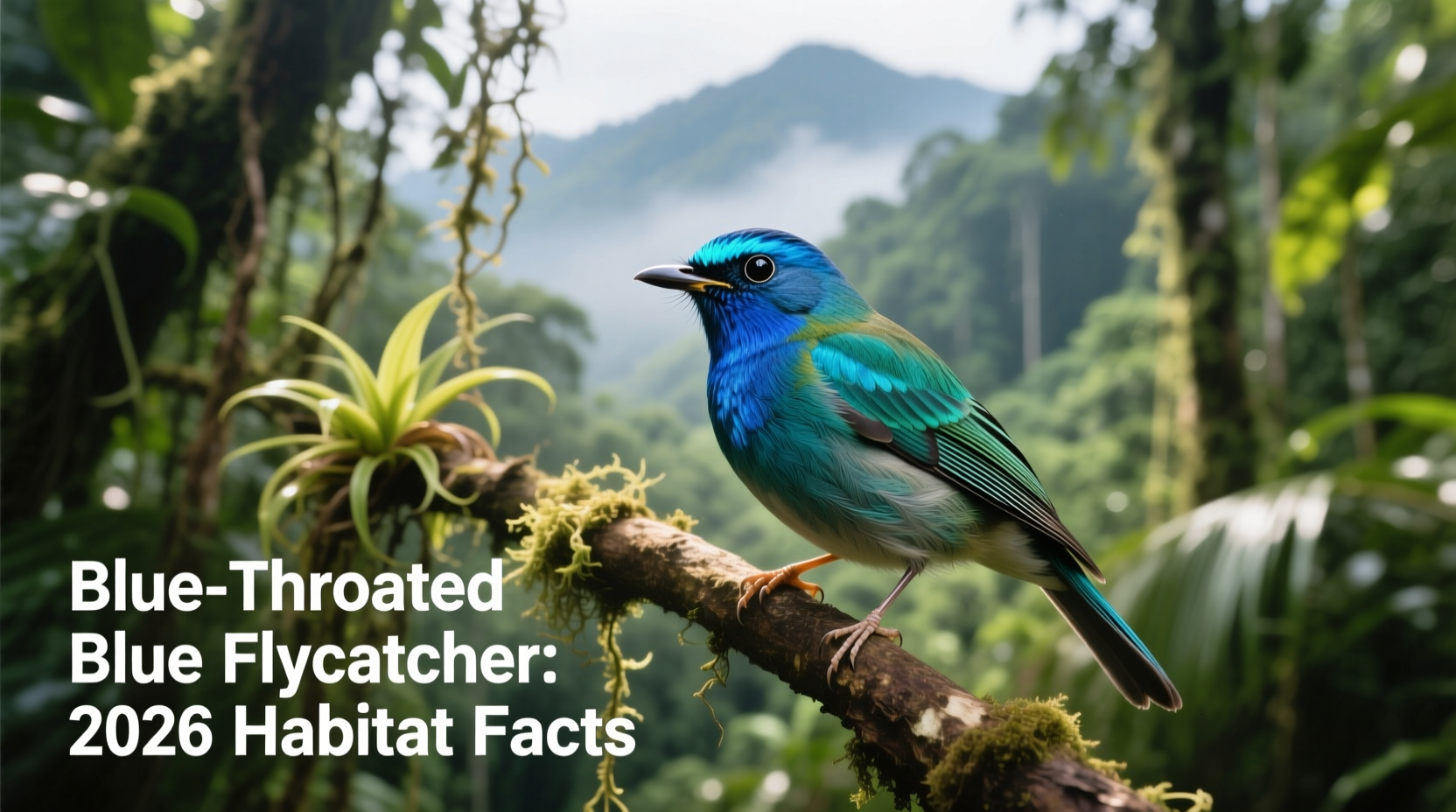 Blue-Throated Blue Flycatcher: 2026 Habitat Facts