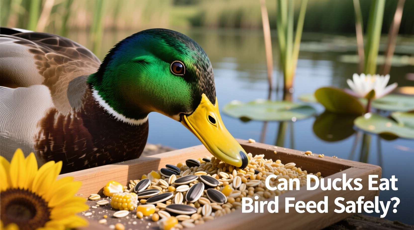 can ducks eat bird feed