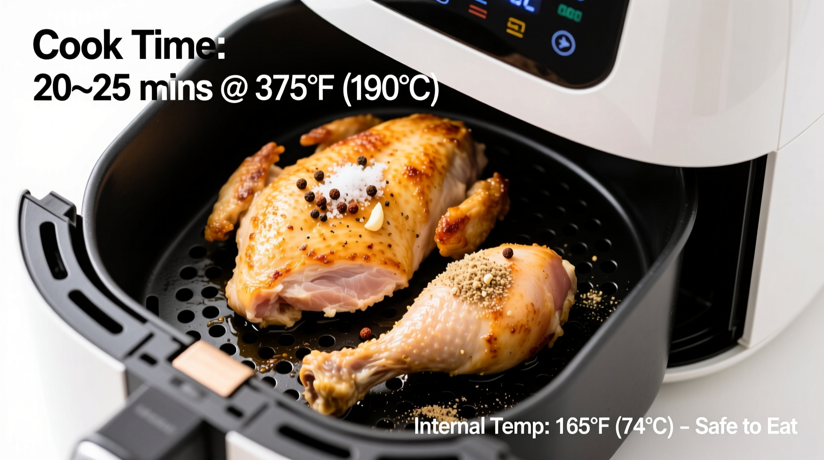 How Long to Cook Chicken in Air Fryer: Perfect Timing Guide