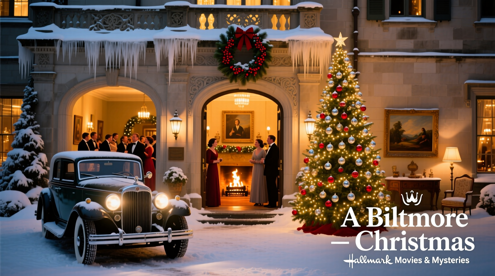 where was a biltmore christmas filmed