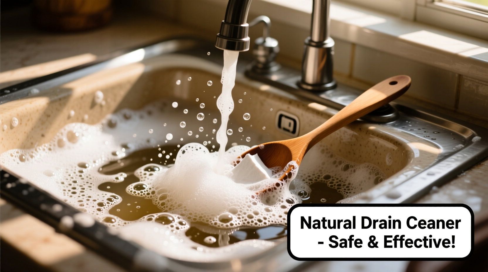 homemade drain opener