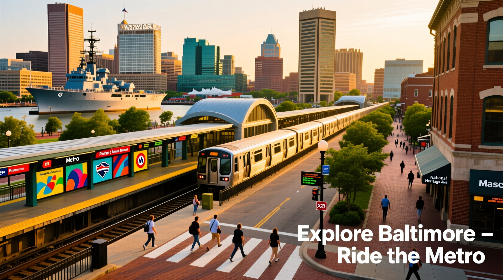 How to Use Baltimore’s Metro Stops for Attractions: Transport Guide