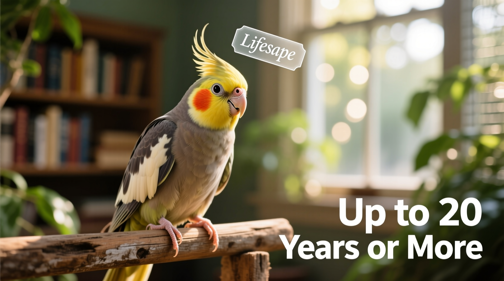 how long do cockatiel birds live