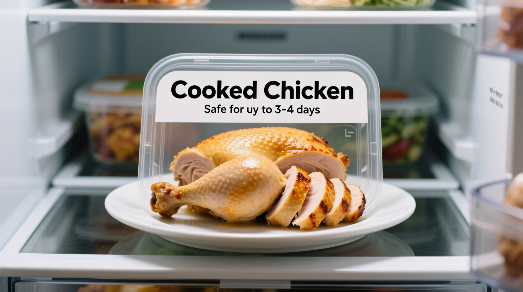 How Long Is Cooked Chicken Good in the Fridge? 3-4 Day Rule