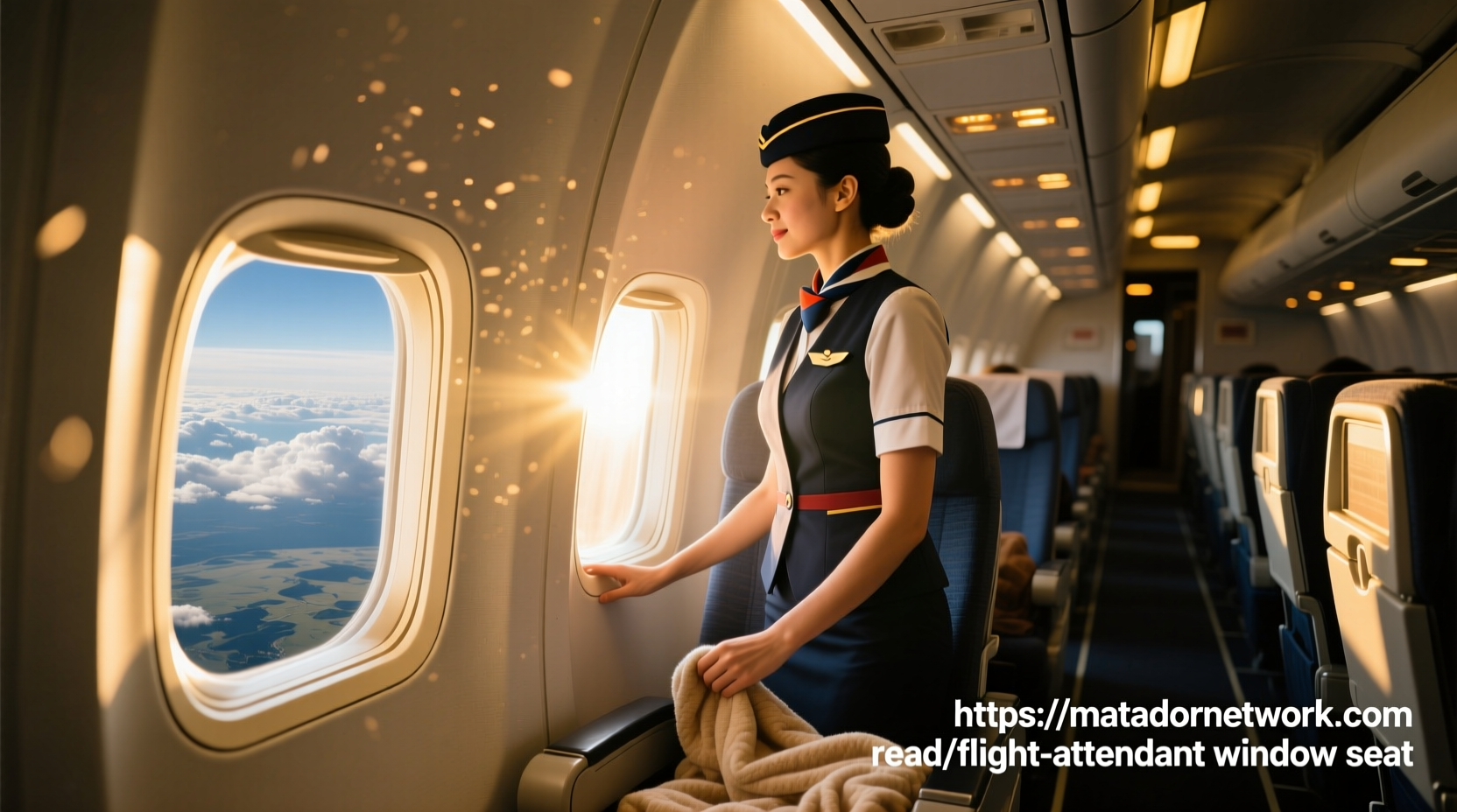 How to Get a Flight Attendant Window Seat: Transport & Logistics Guide
