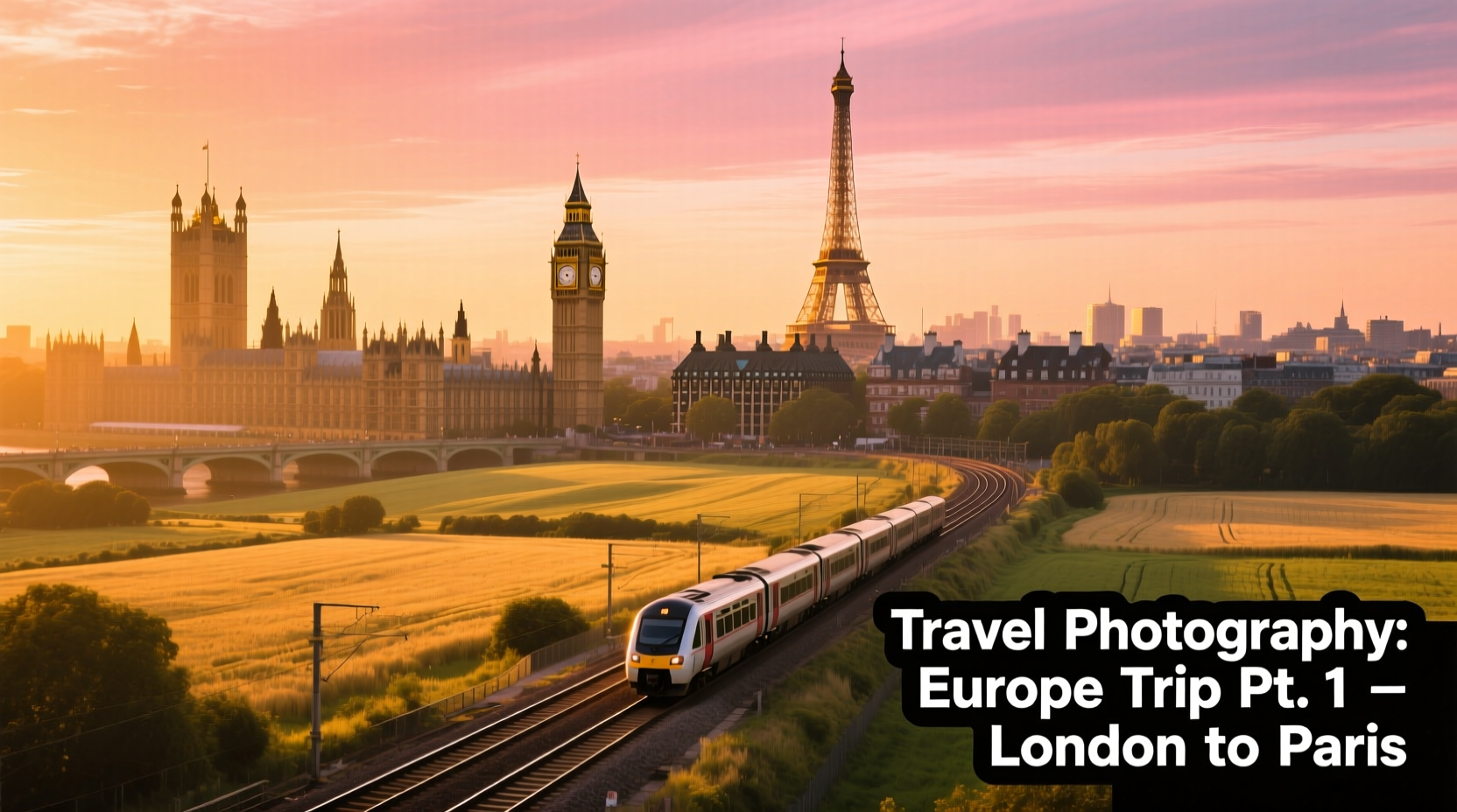 Train-Tripping Europe Pt. 1: London to Paris Budget Guide