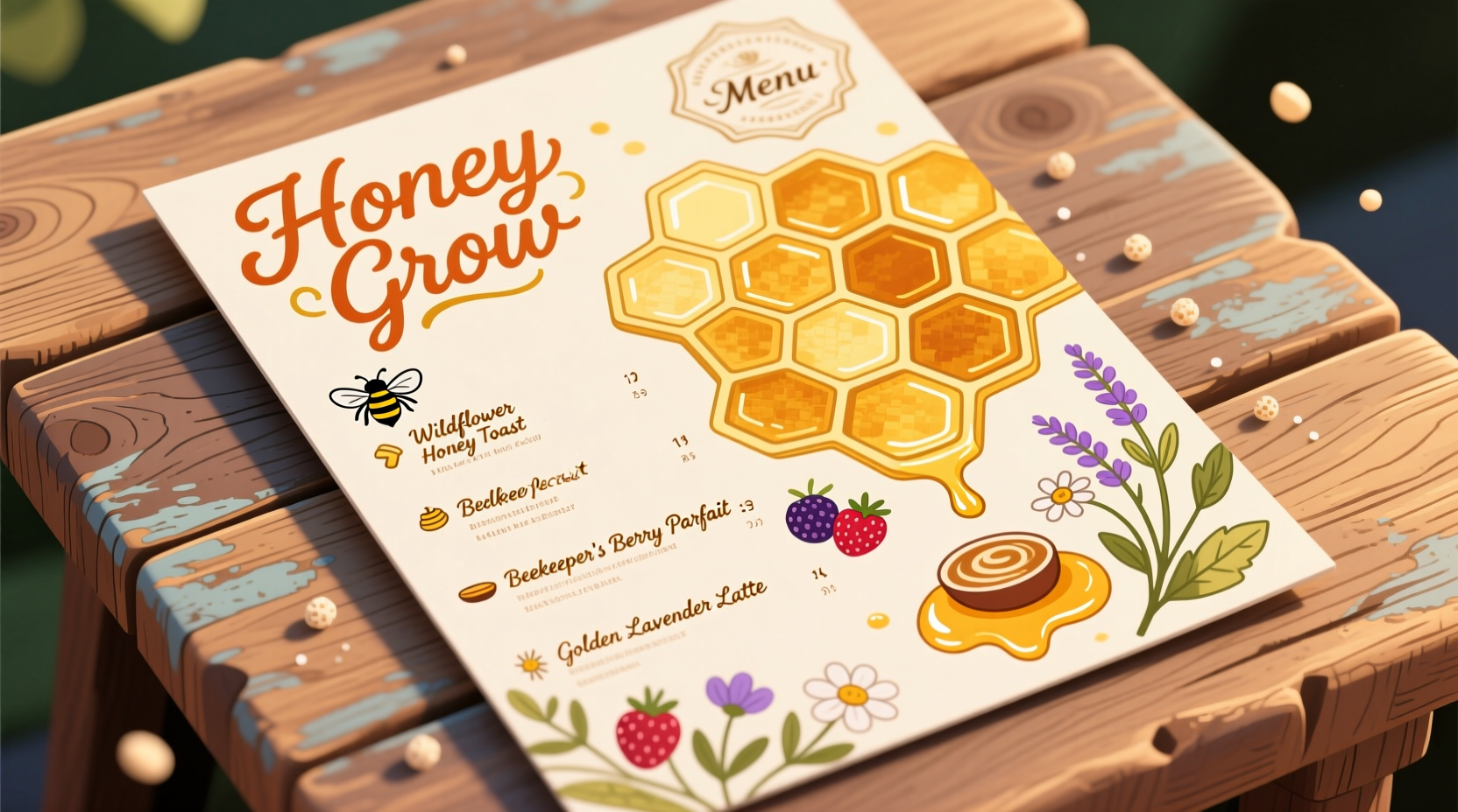 Honey Grow Menu: Complete Guide to Honey Varietals & Uses