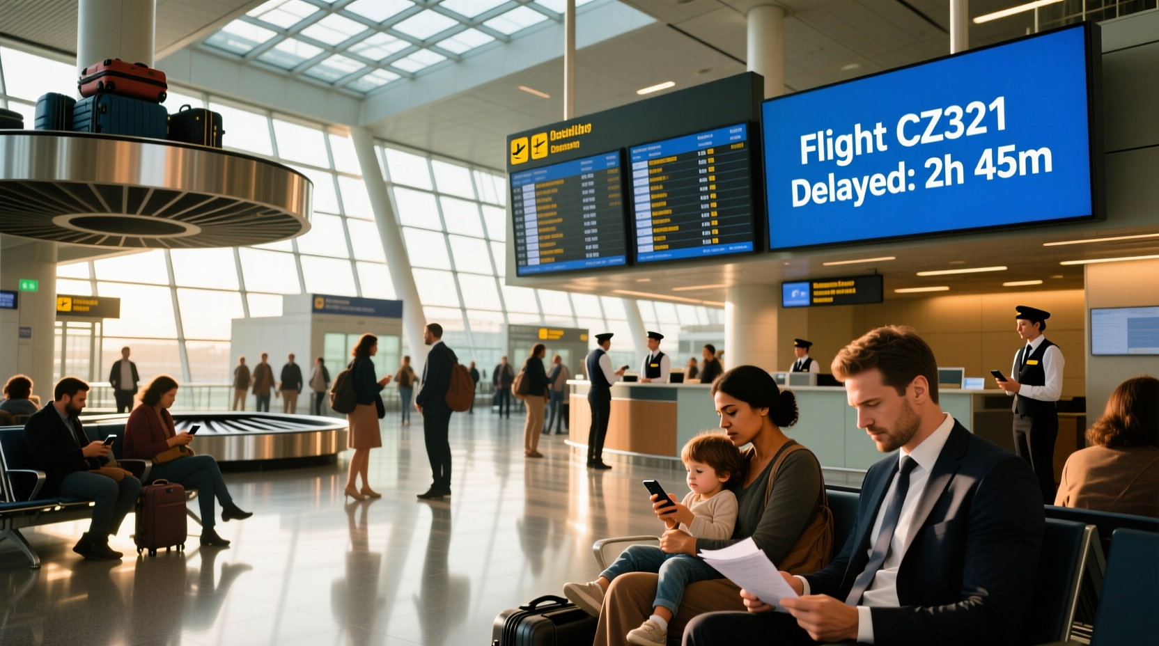 Flight Delay Information Guide: How to Get Real-Time Updates & Adjust Transport
