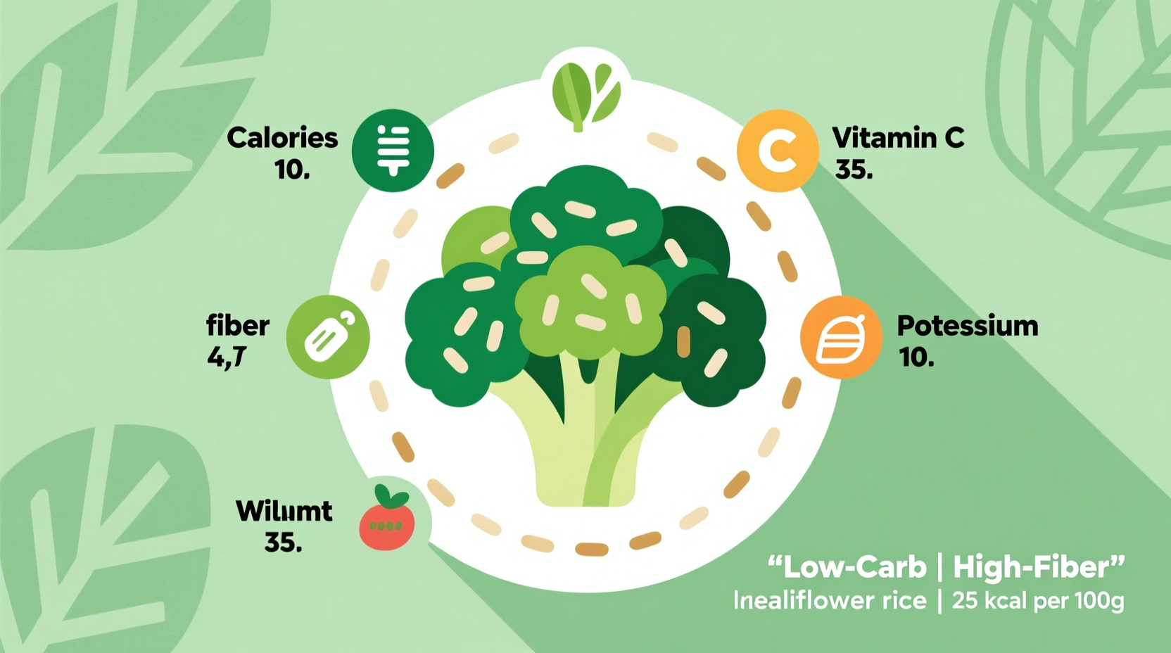 cauliflower rice nutrition facts