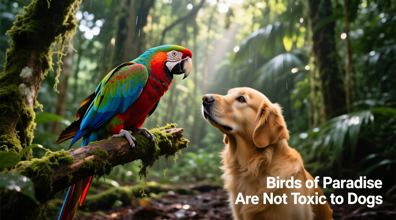 are birds of paradise toxic to dogs