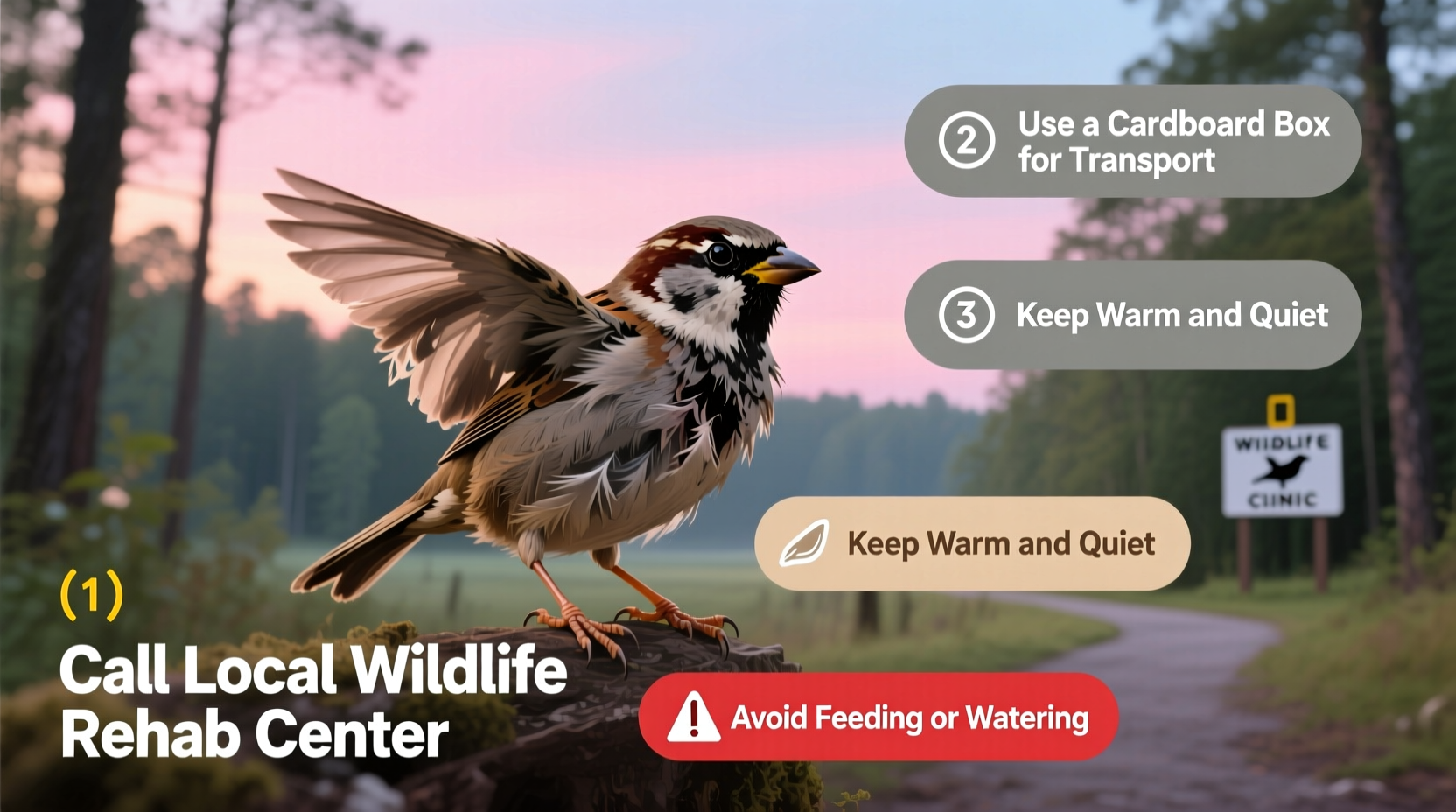 where to take injured birds near me