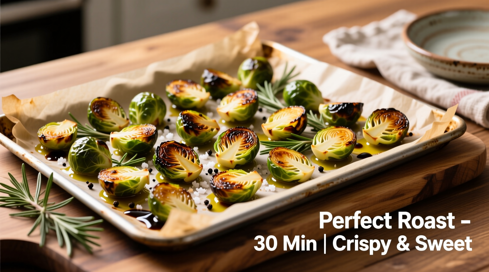 Perfect Oven-Roasted Brussel Sprouts: Crispy Every Time