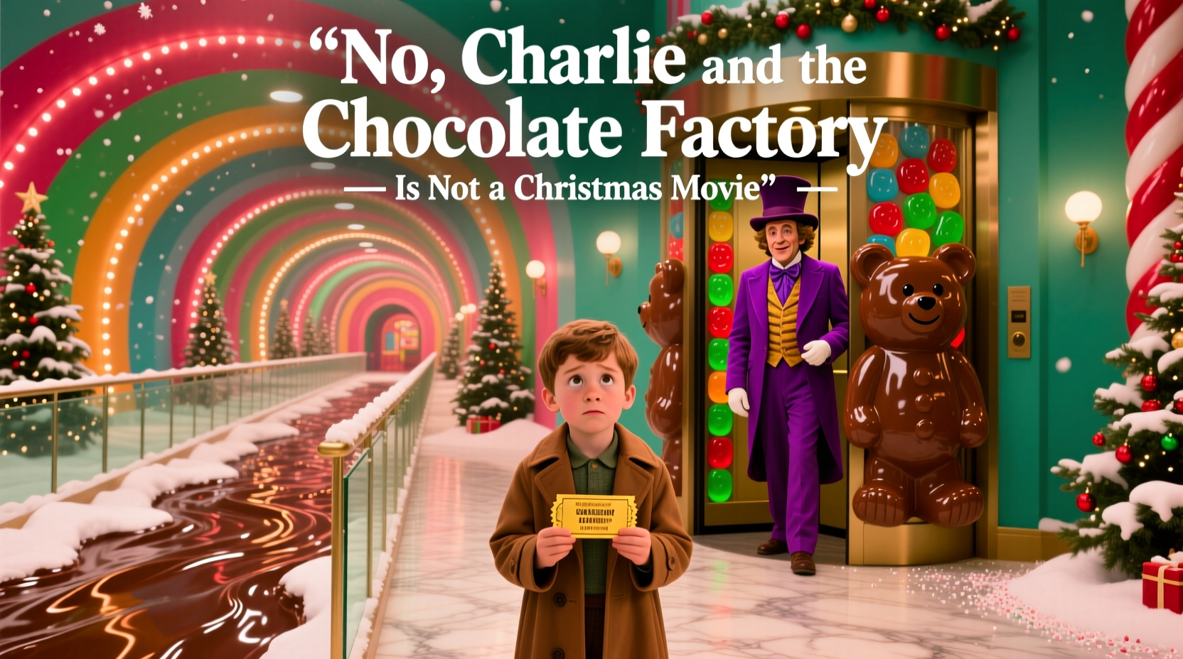 is charlie and the chocolate factory a christmas movie
