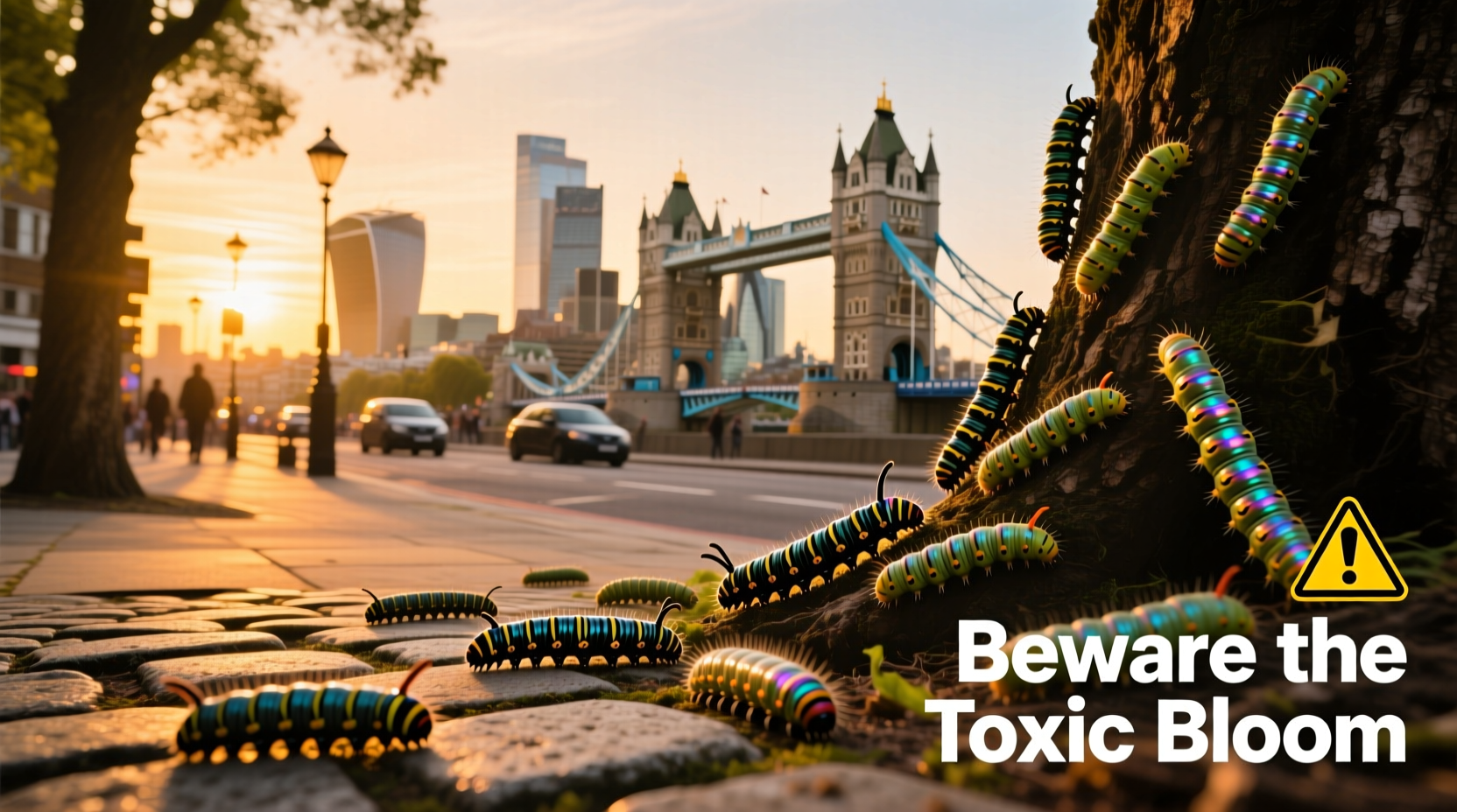You're Traveling London? Beware Toxic Caterpillars Invading the City — Budget Travel Guide