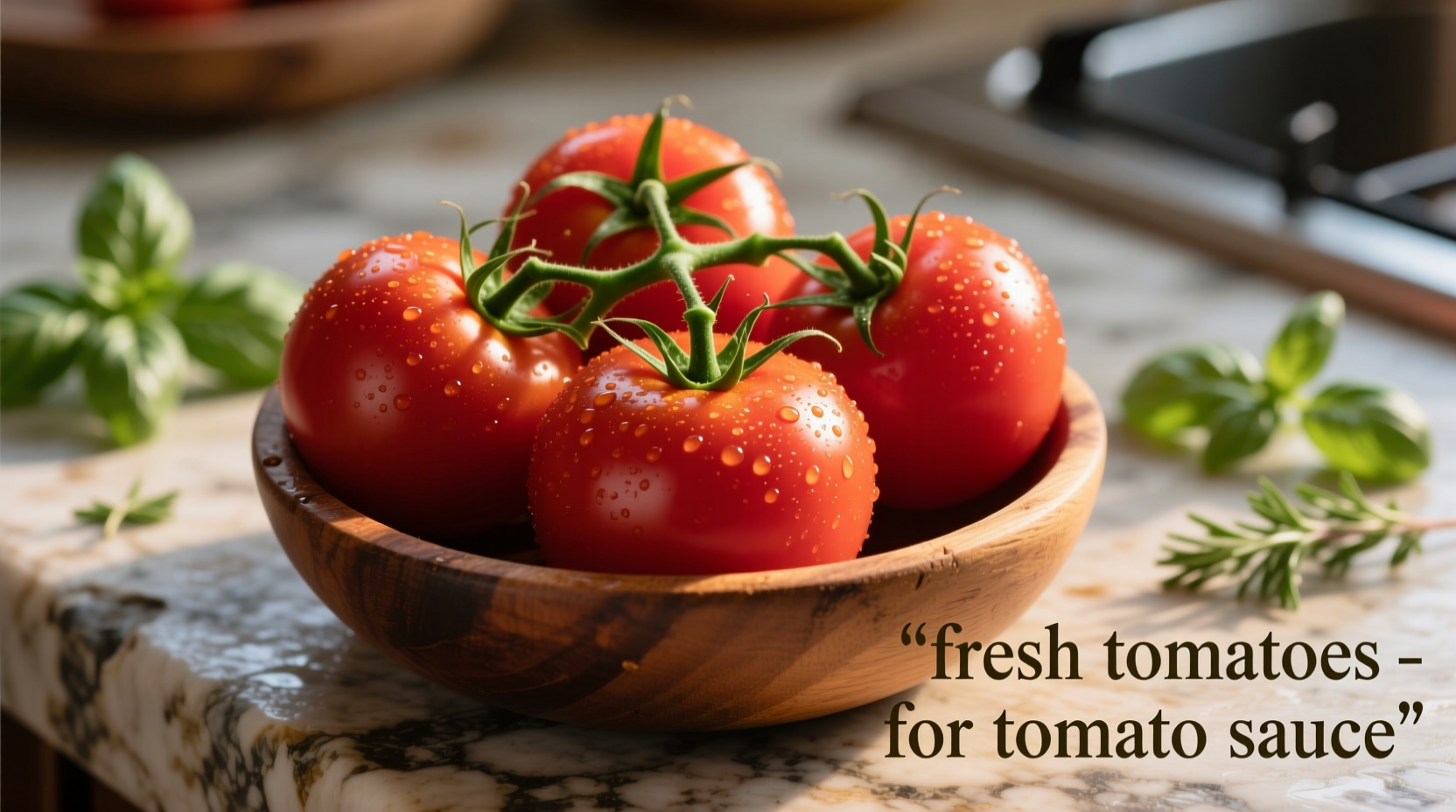 fresh tomatoes for tomato sauce