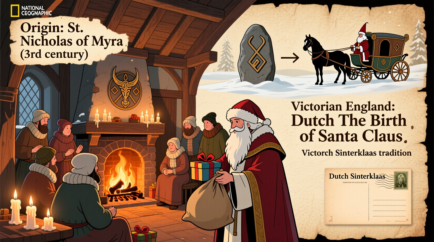 where did father christmas originate