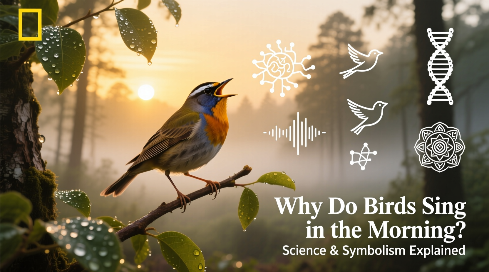 why do birds sing in the morning