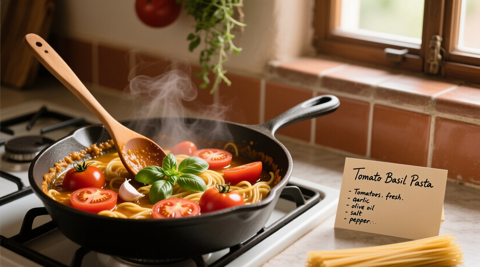 Perfect Fresh Tomato Basil Recipe in 20 Minutes