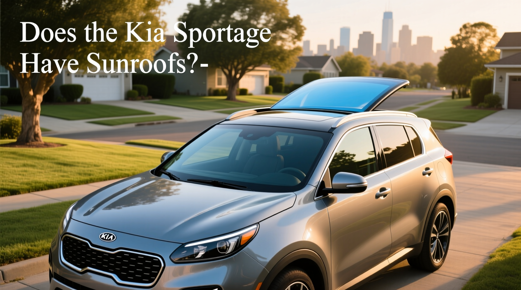 How to Choose Kia Sportage Sunroof: Buying Guide 2025
