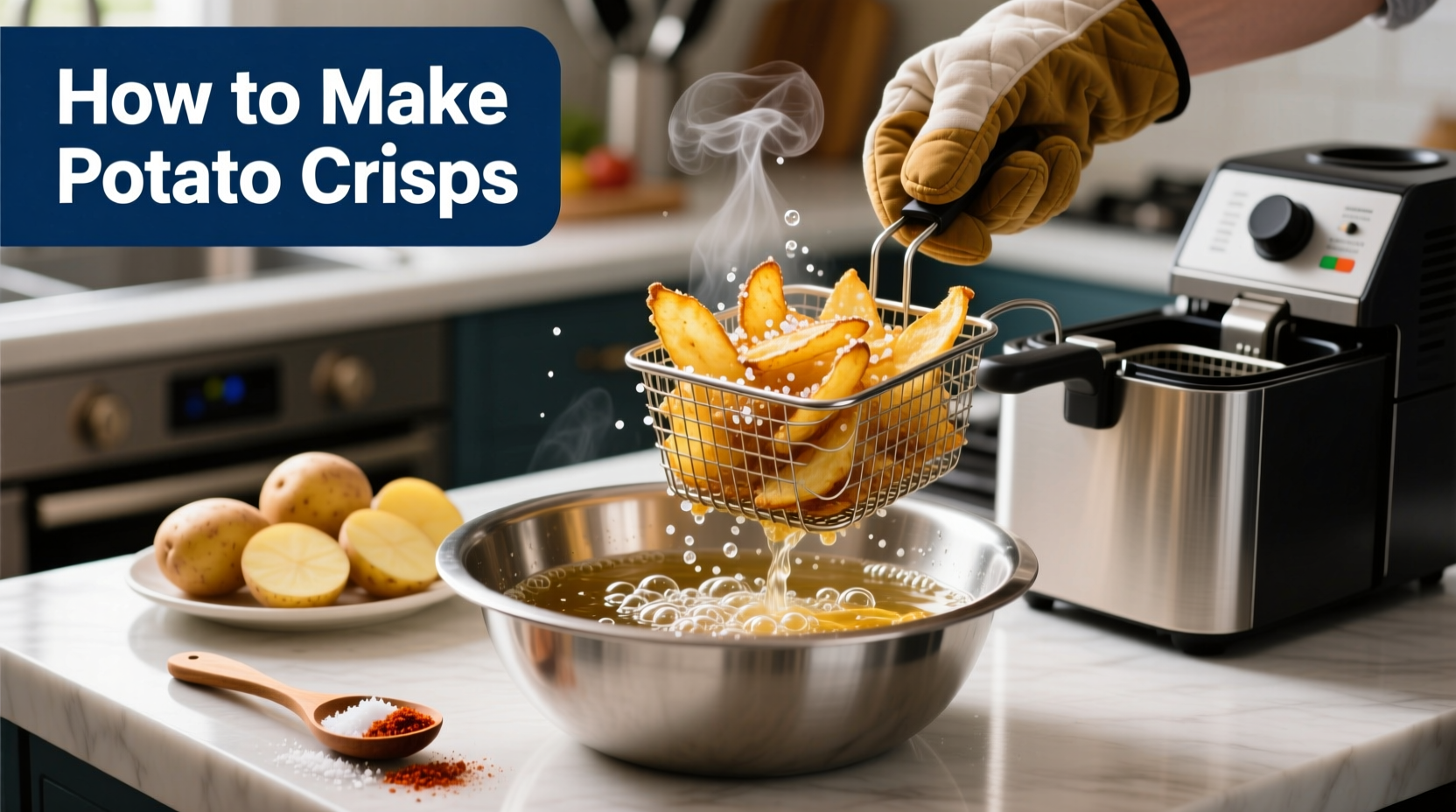 how do you make potato crisps
