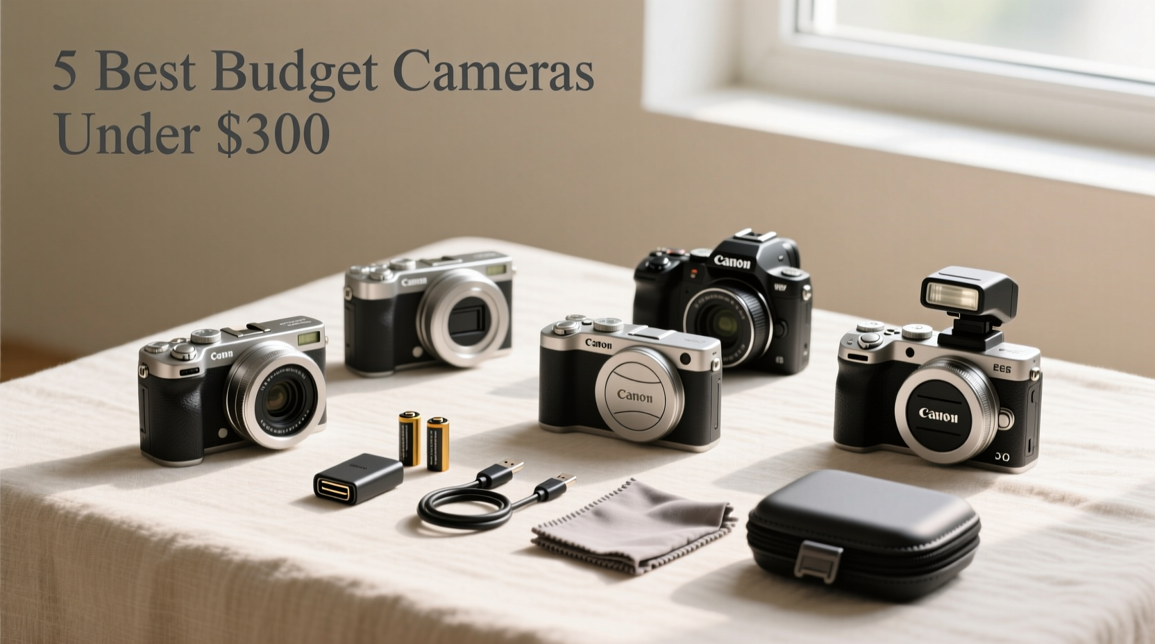 5 Quality Point-and-Shoot Cameras Under $300: Traveler’s Guide