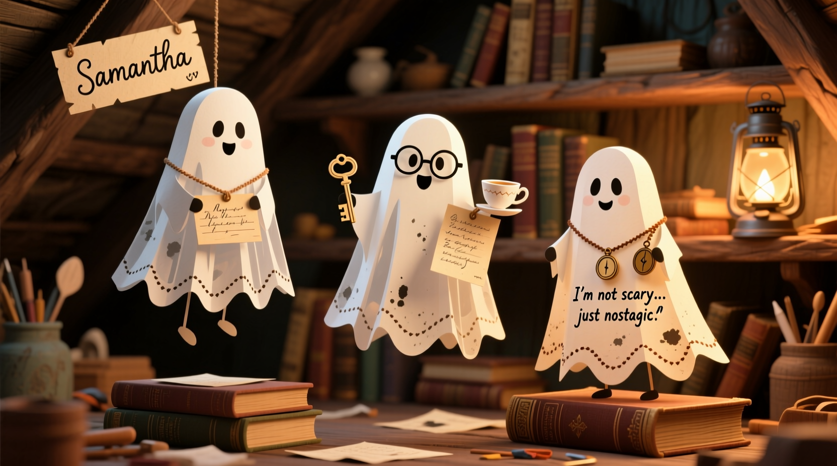 Creative variations of DIY ghost decorations with personalized touches