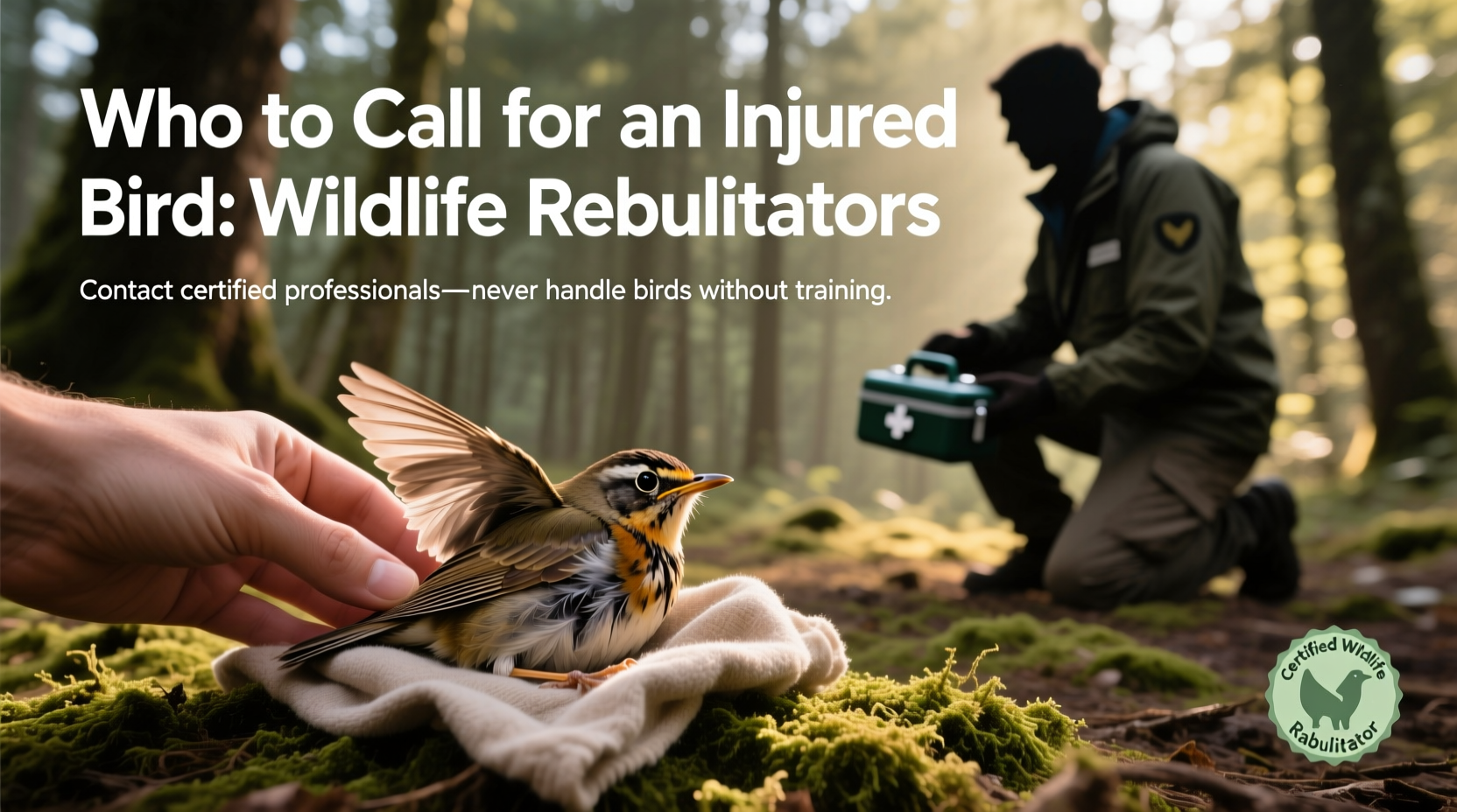 who to call for injured bird