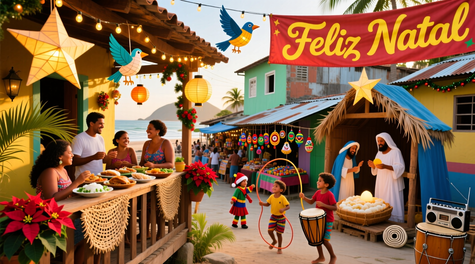 how does brazil celebrate christmas