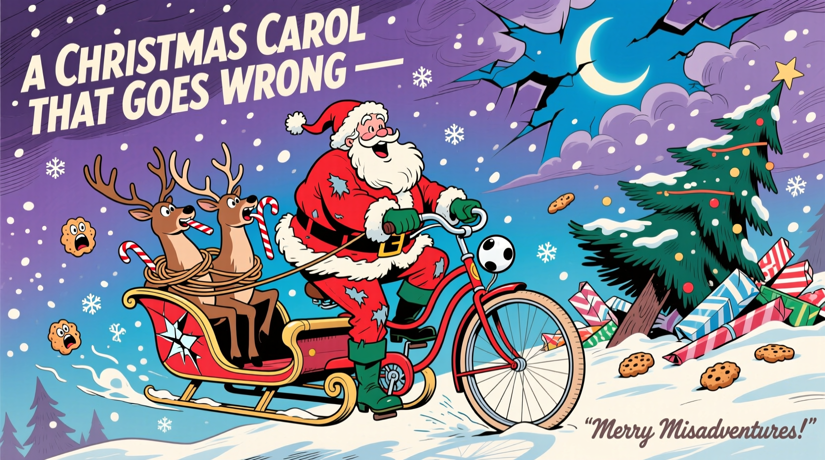 a christmas carol that goes wrong