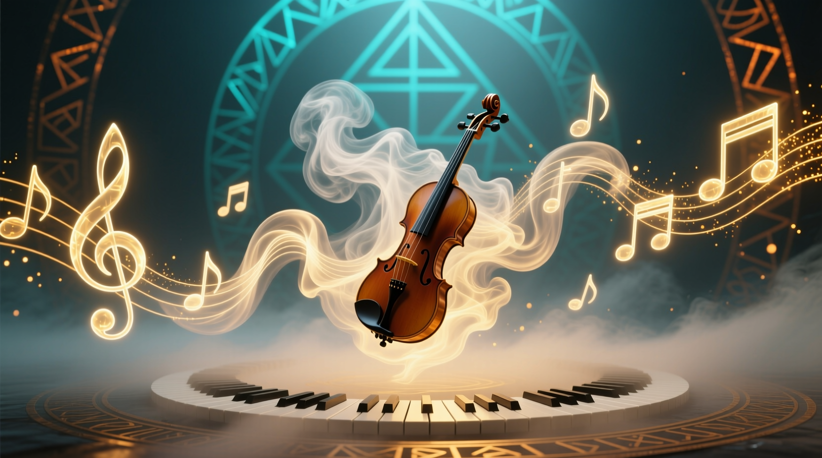 Smoke and air elements combining to form music in Infinite Craft gameplay