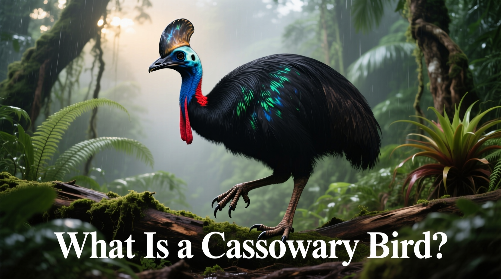 what is a cassowary bird