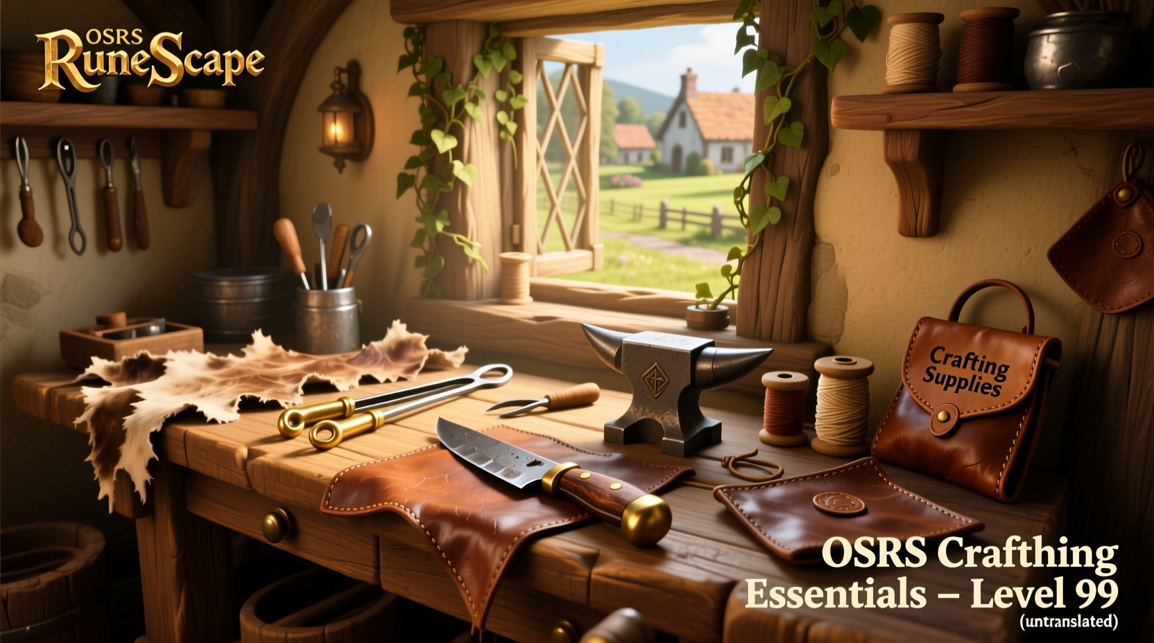 OSRS Crafting essential tools setup