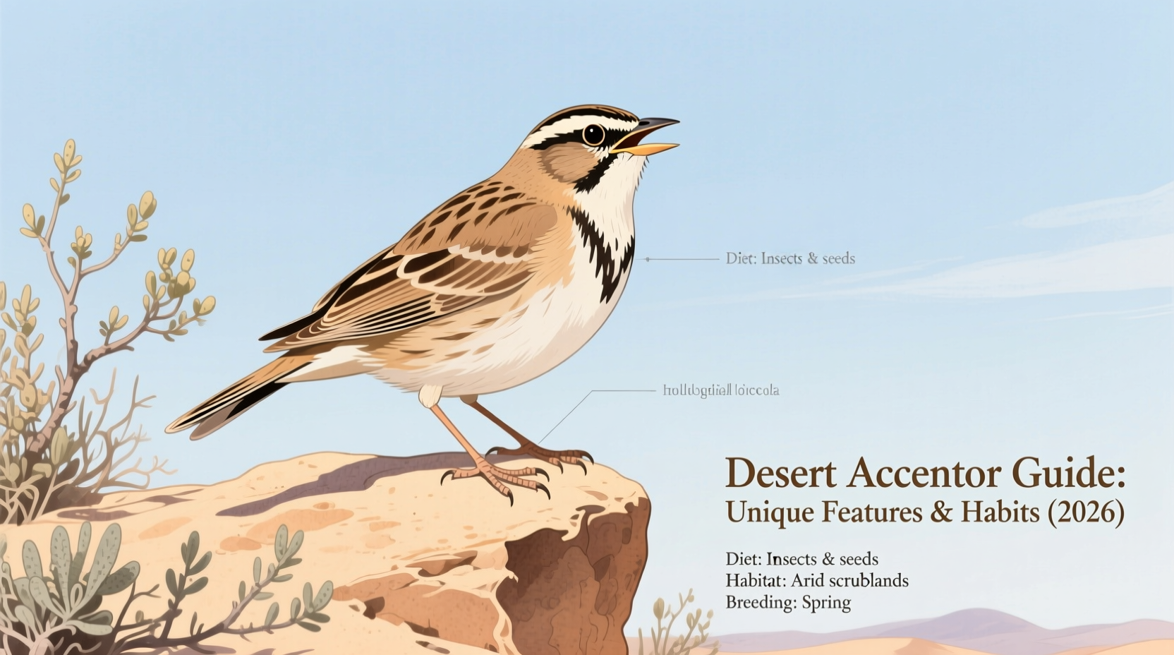Desert Accentor Guide: Unique Features & Habits (2026)