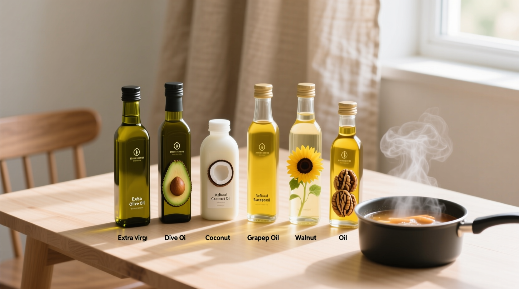 Healthiest Cooking Oils: Science-Backed Choices for Every Method