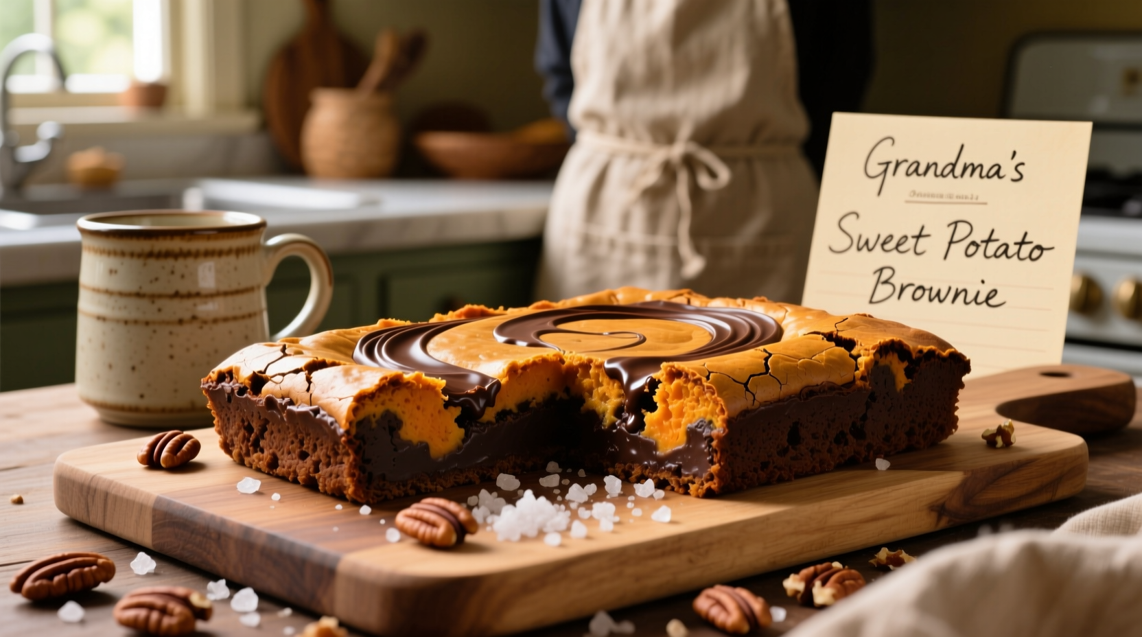 sweet potato brownies