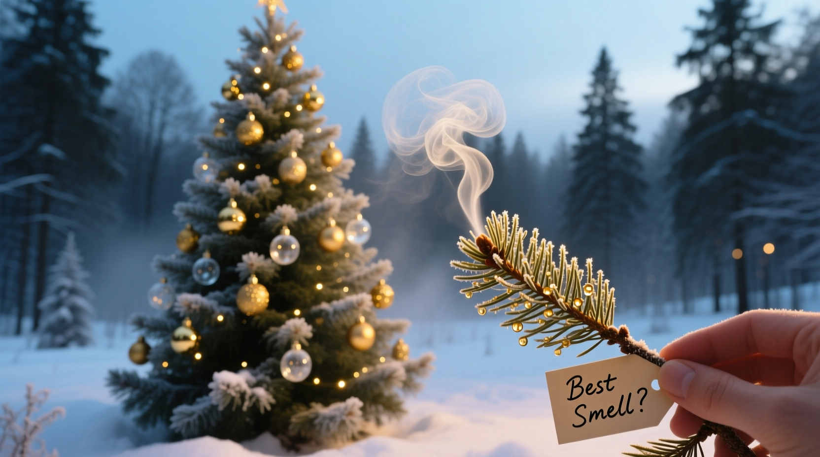 what christmas tree smells the best