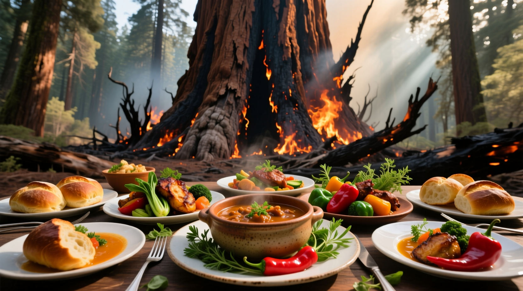 Wildfire Closes Sequoia: Culinary Guide for Travelers