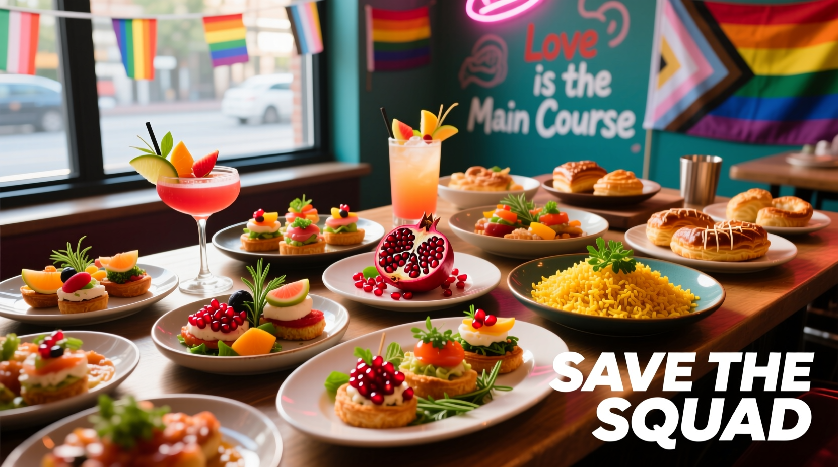 Lesbian Bars Left US New Campaign Save: Food & Drink Guide