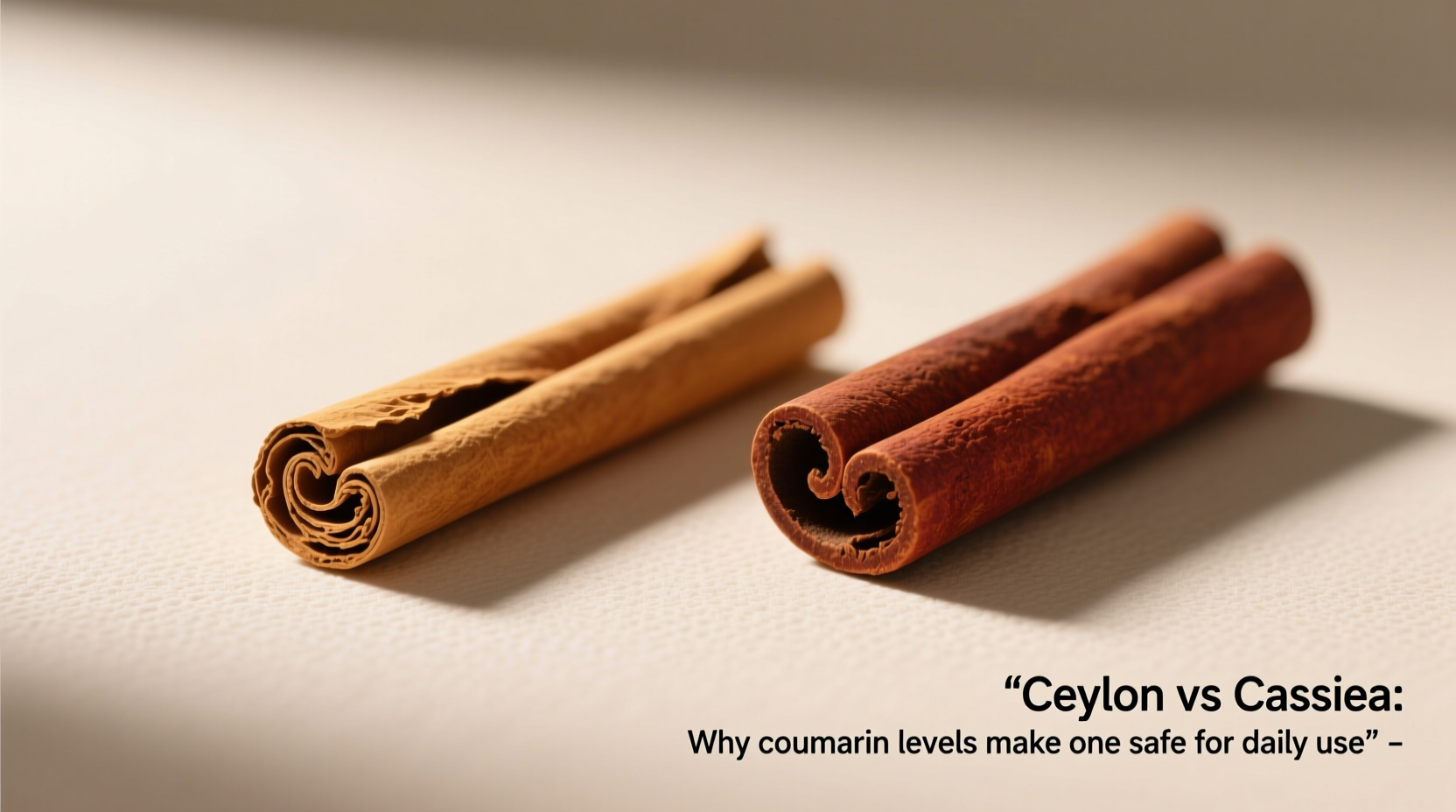 two cinnamons one critical difference what actually matters