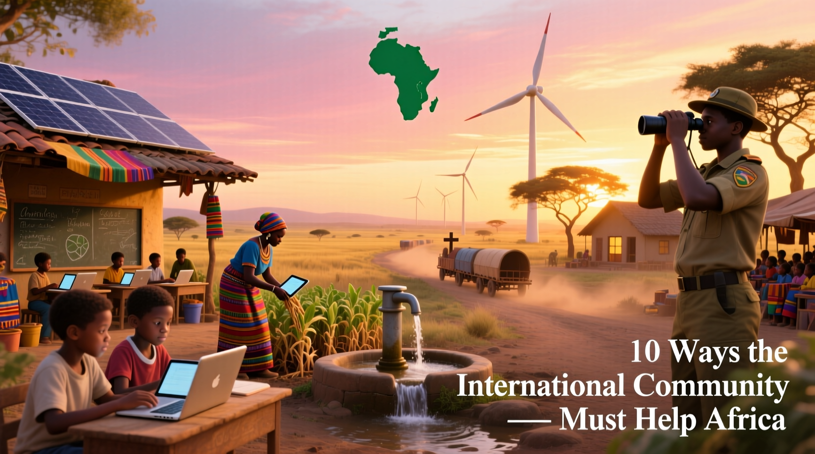 10 Ways the International Community Must Help Africa: A Budget Traveler’s Guide