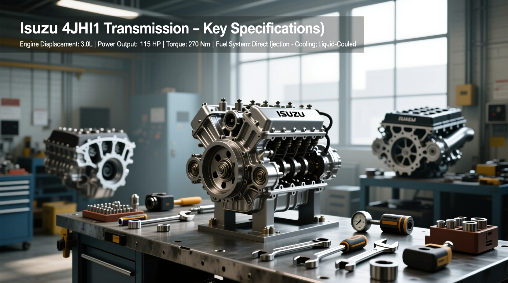 Isuzu 4JH1 Transmission & Engine Specs Buying Guide