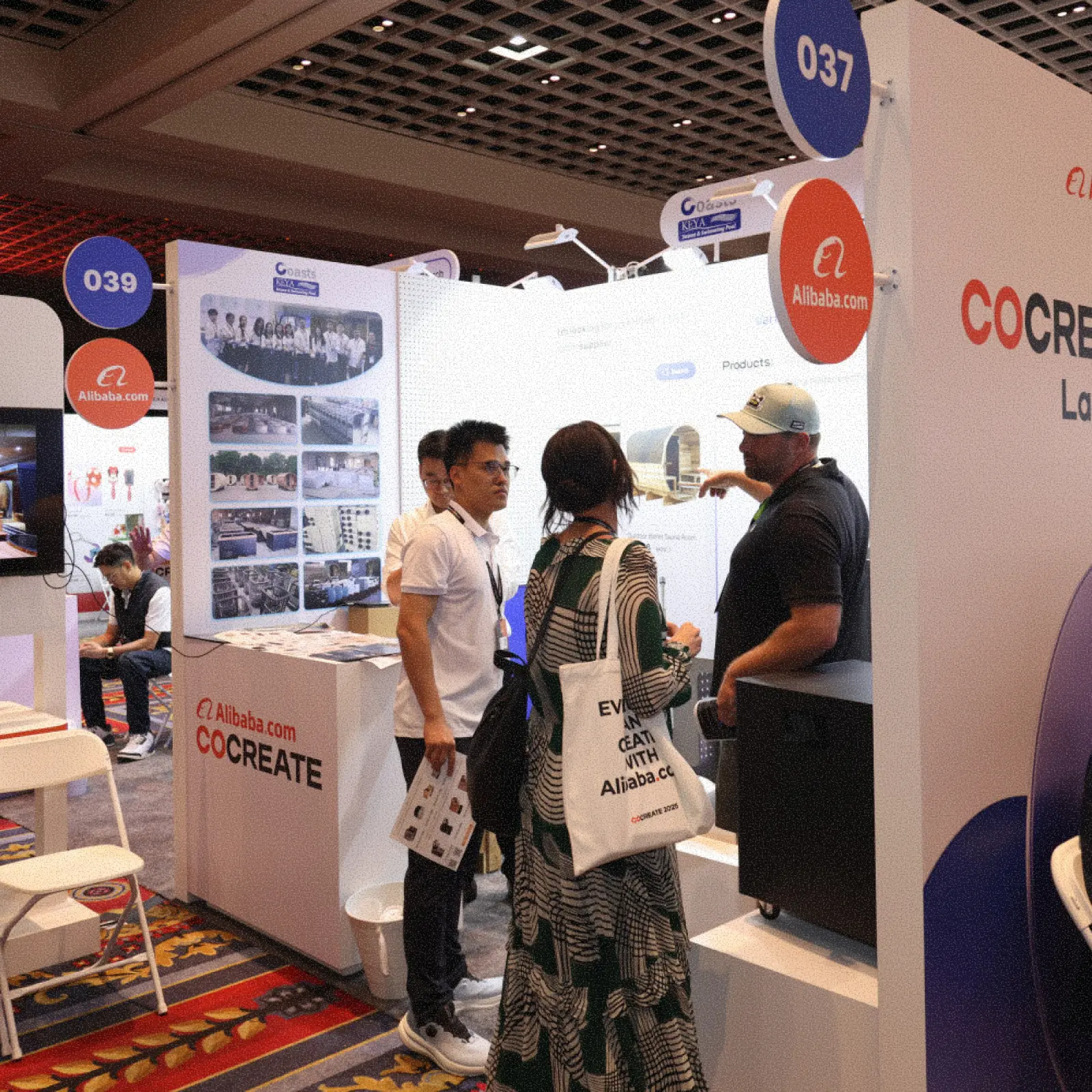 Alibaba.com sourcing event connecting suppliers with global buyers