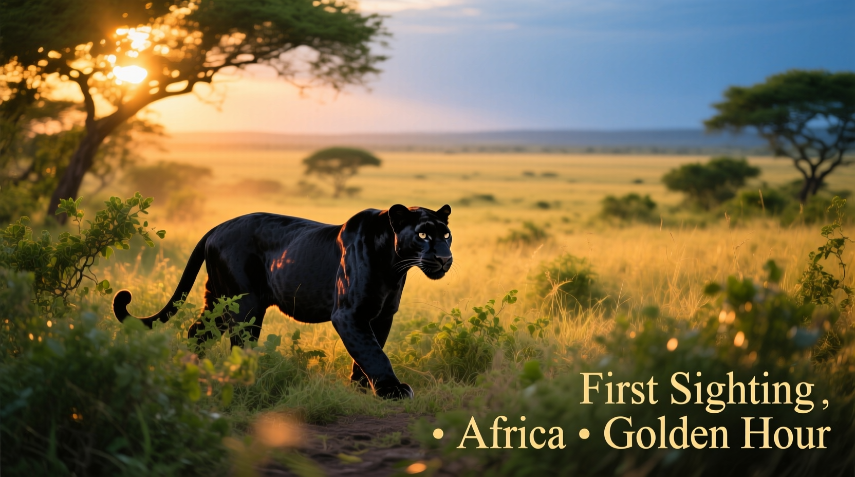 Black Panther Spotted in Africa First Time: What Budget Travelers Need to Know