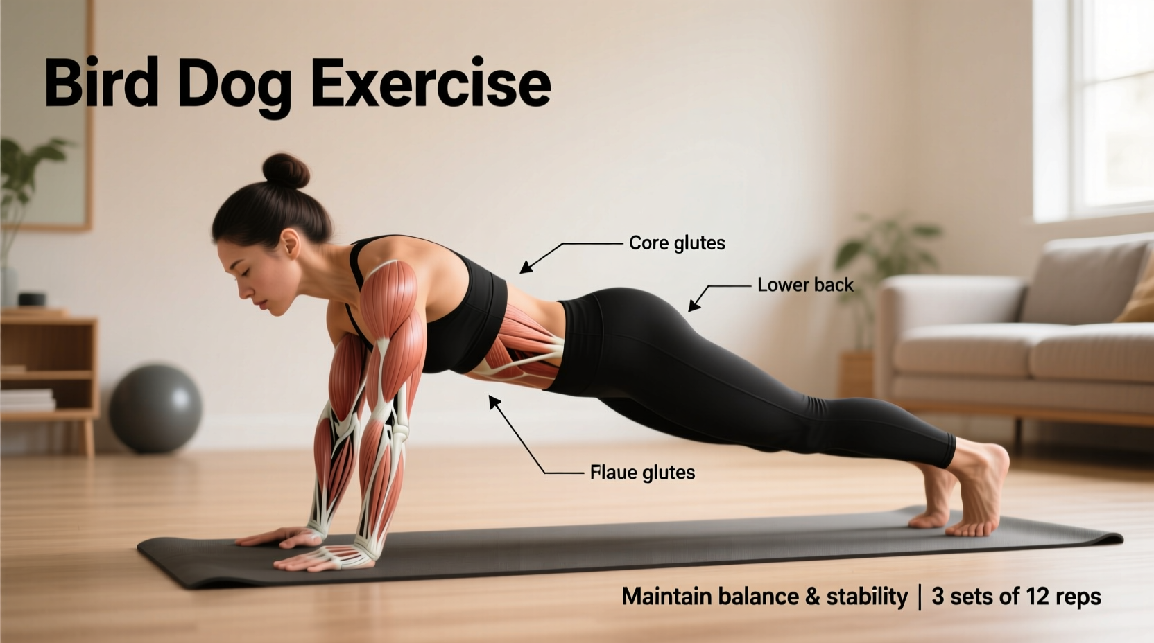 what is a bird dog exercise