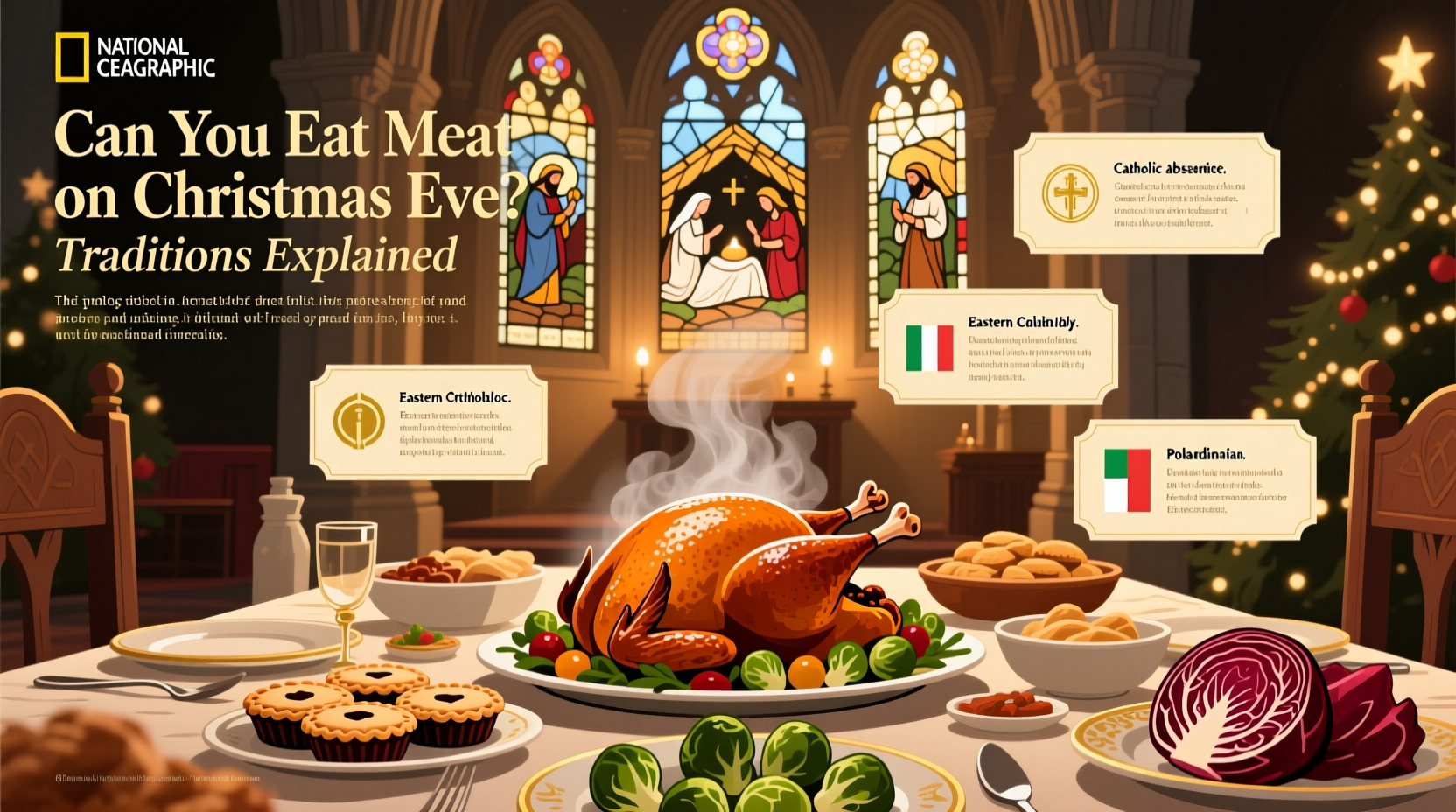 can you eat meat on christmas eve